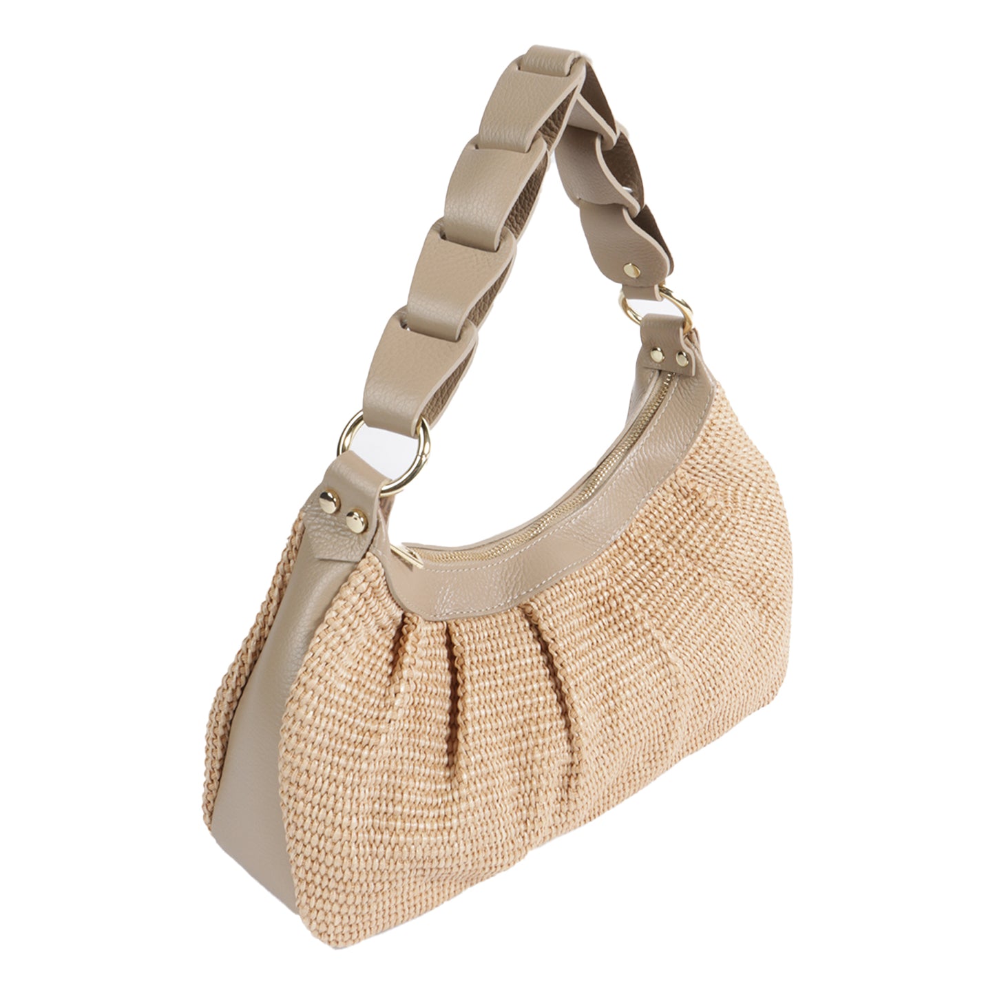 Pia Straw Shoulder Bag