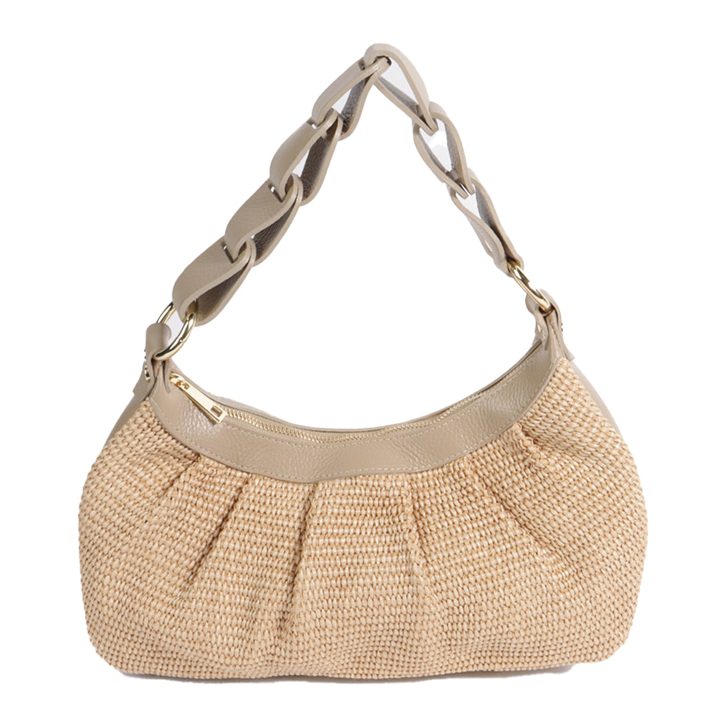 Pia Straw Shoulder Bag